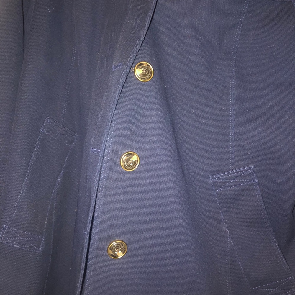 Black Rivet Coat - Picture 4 of 4
